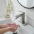1 Single-handle Bathroom Faucet with Drain Assembly-109681736