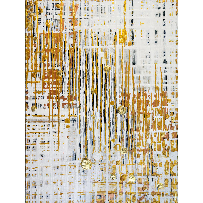 Urban Grid No 17 par Kari Souders, H 21,2 po x l 17,2 po, Papier avec cadre noir