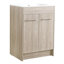 Meuble-lavabo autoportant