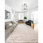 Tapis contemporain blanc et argenté Omotayo-762256504