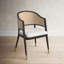 Godfrey Cane Back Arm Chair-53904857