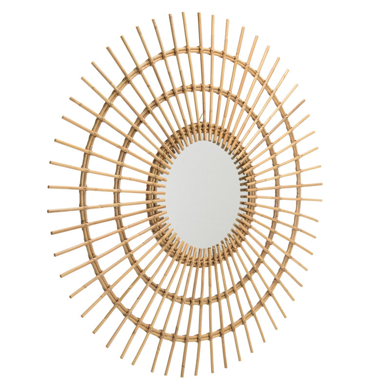 Alisyn Rattan Flat Mirror
