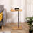 Ceilia C-shaped Oval End Tables with Slots
