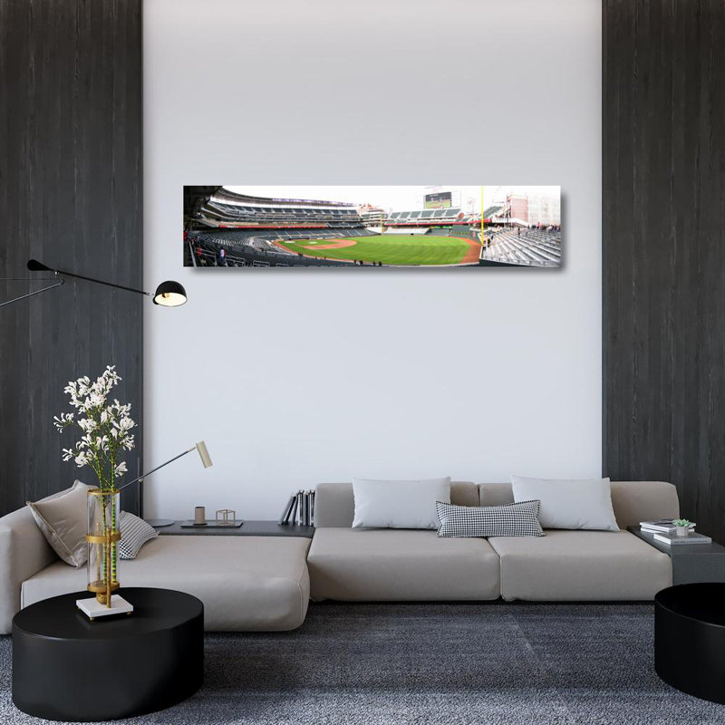 Target Field, 10" H x 48" W