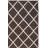Mccall Hand Woven Flat Weave Wool/Cotton Geometric Rug in Brown/Ivory-1089235081