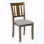 Ensemble de table de salle à manger 7 pièces avec 6 chaises rembourrées