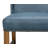 20'' H Genuine Leather Upholstered Oak Parsons Chair-98373412