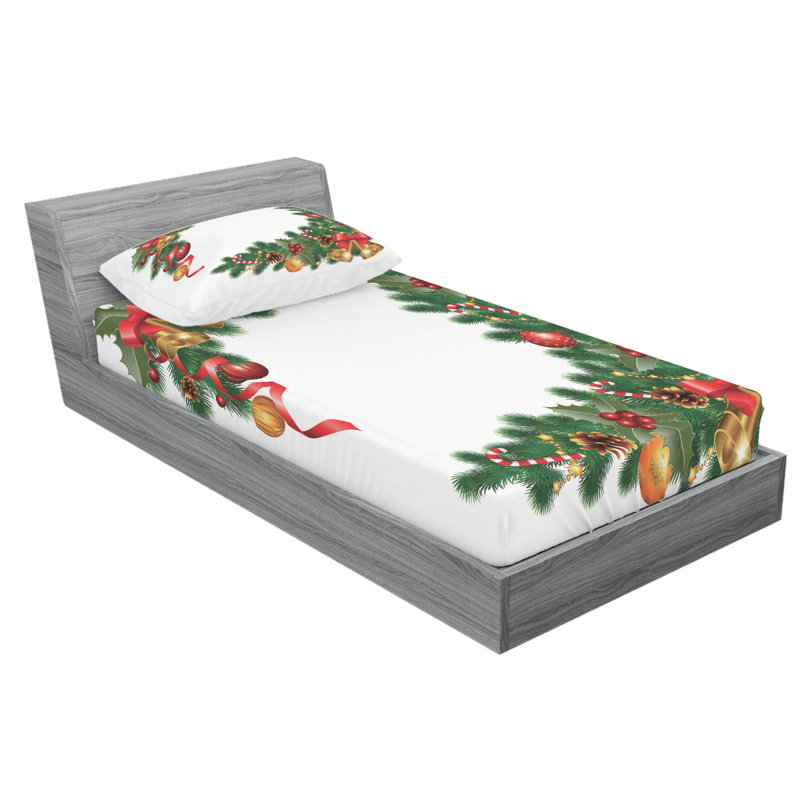 Microfiber Sheet Set, Twin XL Sheet Set with Fitted Sheet
