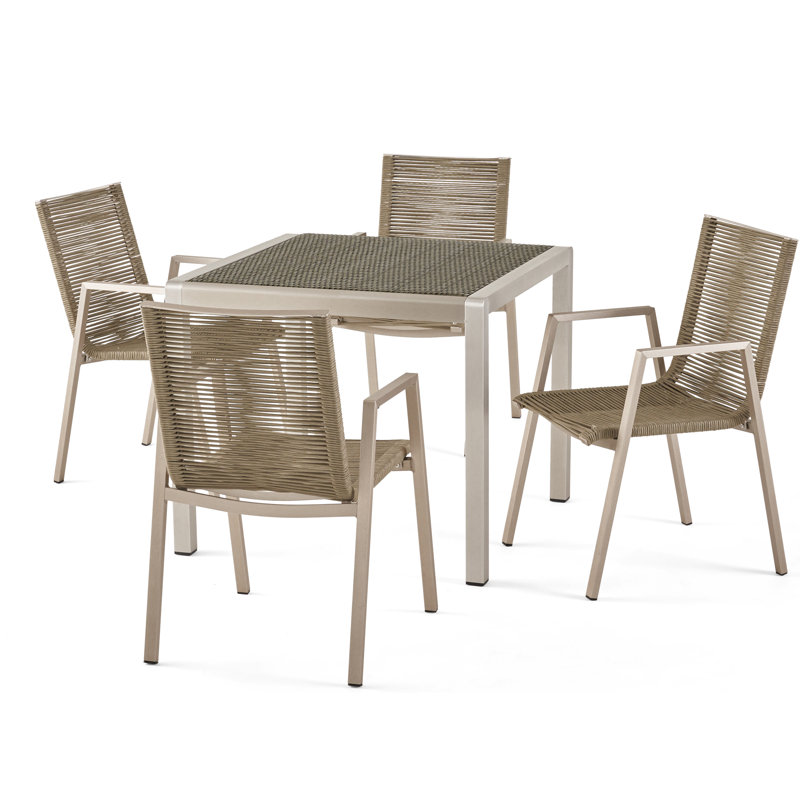Ensemble repas d'extérieur 5 pièces Priscille