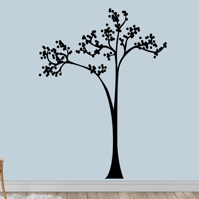 Ferrysburg Non-Wall Damaging Wall Decal, Black