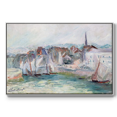 " Boats In The Port Of Honfleur, 1917 "