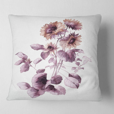 Housse et insert de coussin Wildflowers III