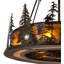 Tall Pines LED Downrod Ceiling Fan