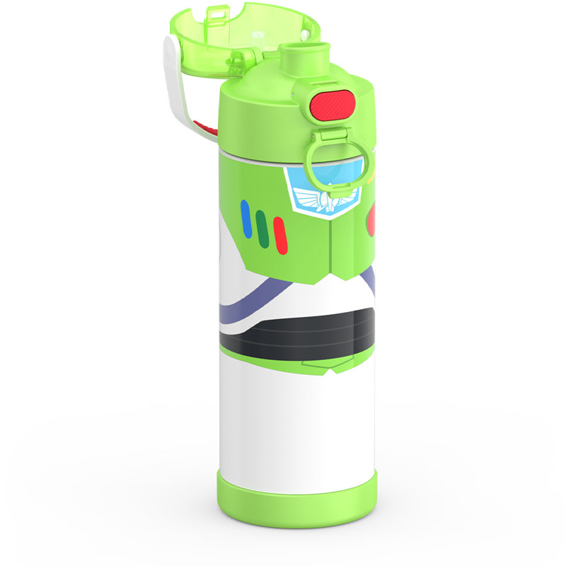 16 oz Bouteille d'eau Funtainer® avec bec et couvercle verrouillable - Toy Story - Buzz