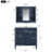 36'' Bathroom Vanity with  Medicine Cabinet, Royal Mirror Cabinet-106912723