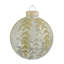 Ornement boule de Noël en verre 4ct.