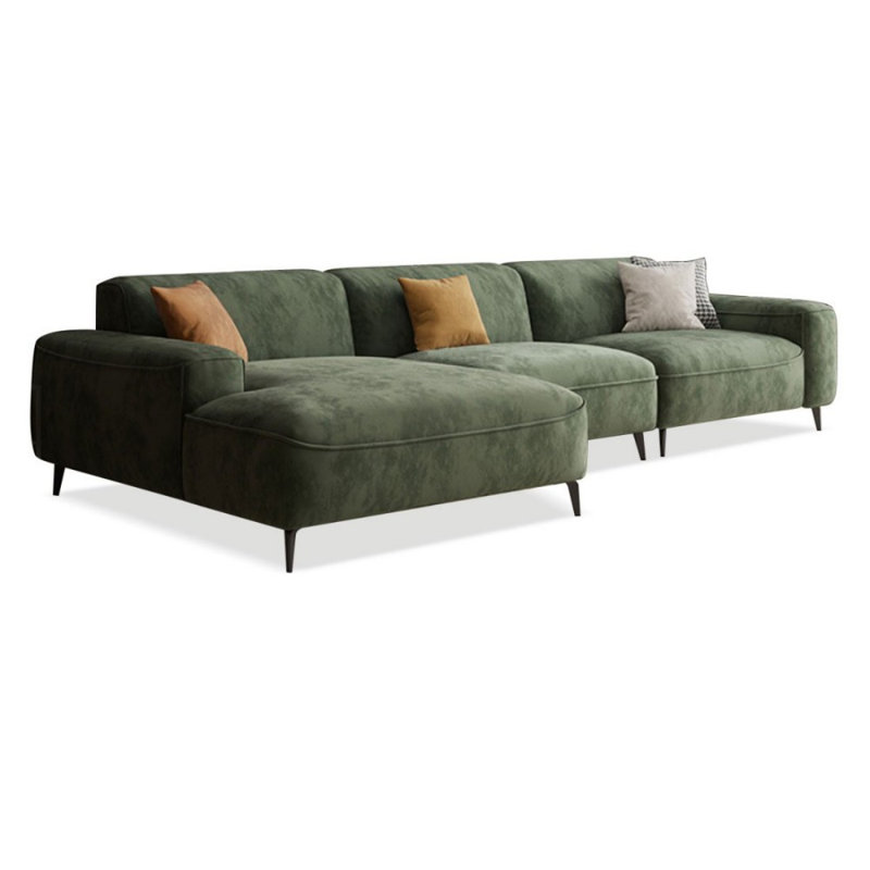 Canapé modulaire 2 pièces rembourré, Orienté à gauche (vu de face), 29,53 po H x 118,11 po x P 62,99 po