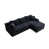 Black-left Chaise
