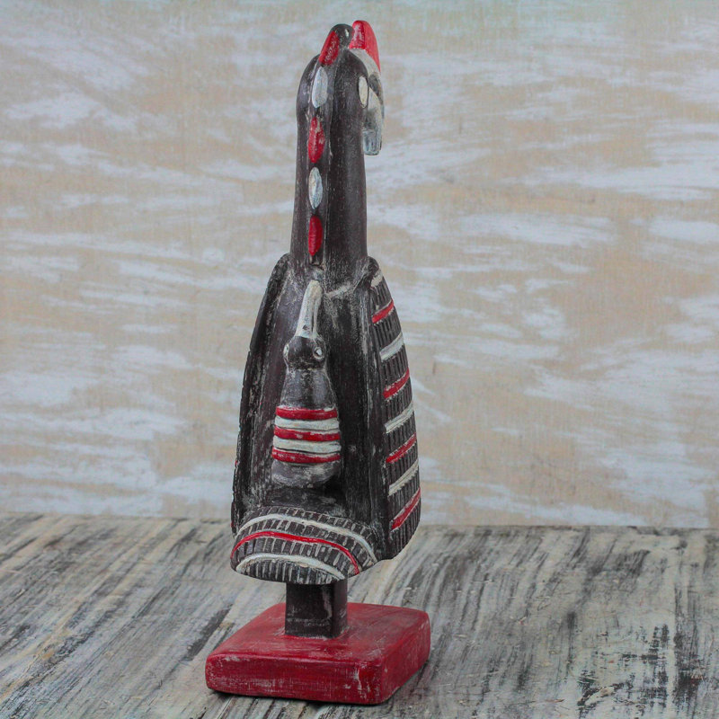 Statue en bois Erix