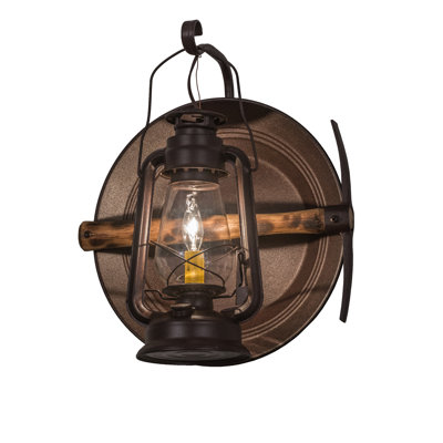 Rustic Lodge 1 - Light Armed Sconce