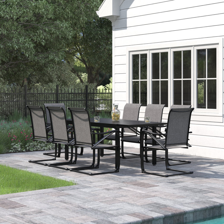 Alyah Rectangular 8 - Person 84'' Long Dining Set