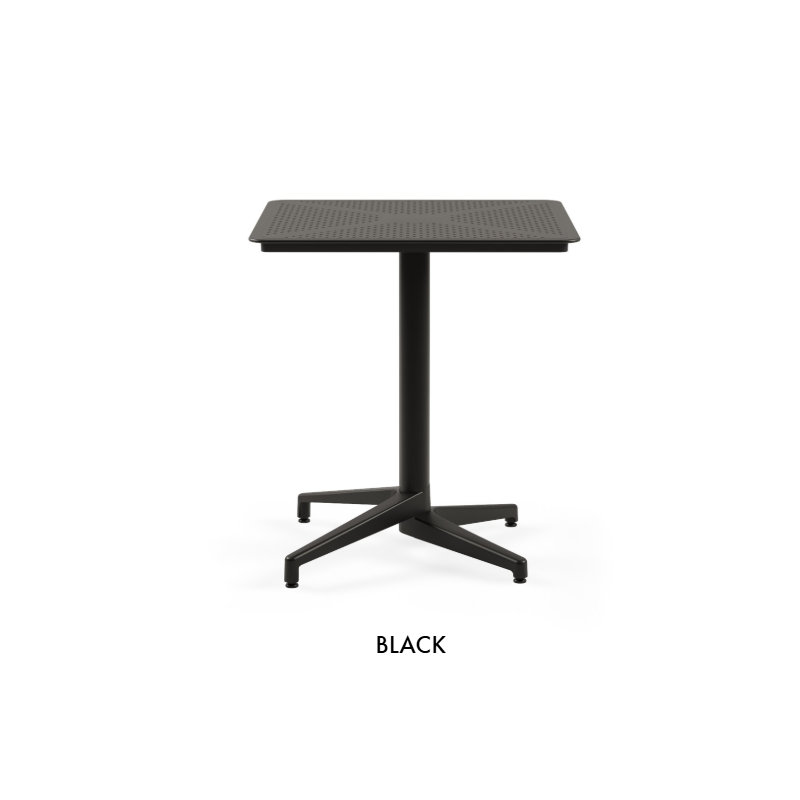 Tilia MOON 70cm Square Table, Black