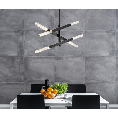 Luminaire suspendu 3 barres Axil