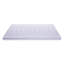 Surmatelas en mousse viscoélastique 2 po Zoned Lavender, 5 zones ciblées, réversible - simple TG-2123814999