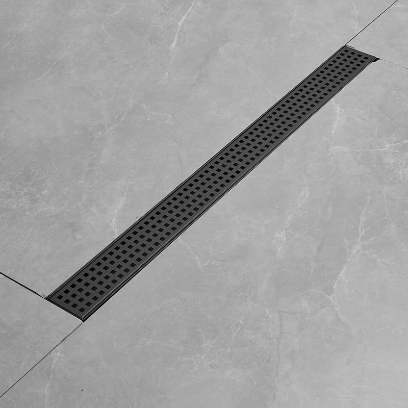 1 l 31,8 po, Noir mat