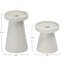 2 Piece Stoneware Table Top Candlestick Set-1276750291
