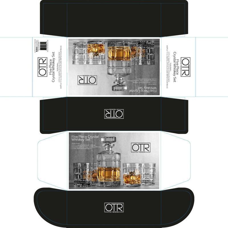 Otr Glass 5 - Piece Beverage Serving Set
