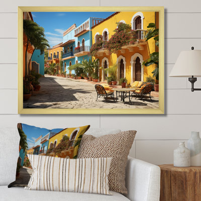 Caraibe City Charm Photo - reproduction sur toile