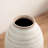 8" Whitewashed Distressed Ceramic Farmhouse Vase, Rustic Vintage Pottery For Home Decor Countertop Shelf Mantel Table Centerpiece Floral Arrangement Cottagecore And Country-style Decoration