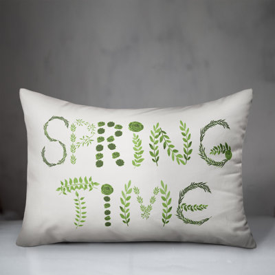 Spring Spring Time Lumbar Pillow