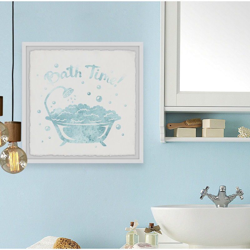 " Bubbles In A Bath ", 12" H x 12" W x 1.5" D