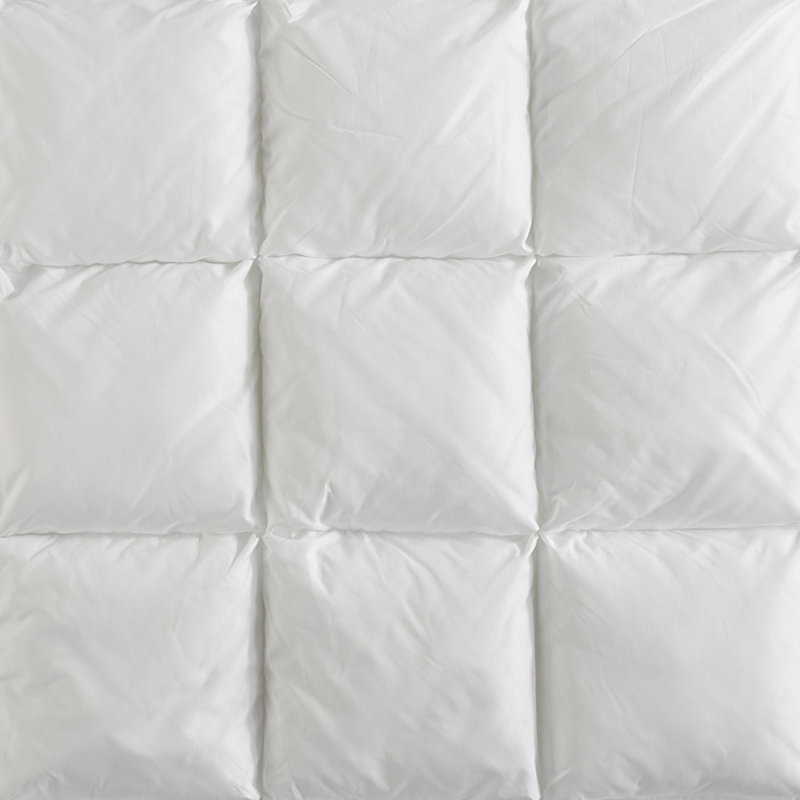 Édredon en duvet synthétique double / grand, bourre en microfibre haute densité à 100%, surpiqûres 3D pour une allure de nuage, conception de point de chute, mois froids de bourre lourde, boucles d'angle, assorti