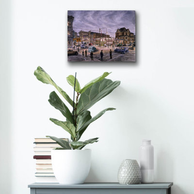 'A Night On Bunker Hill' by Stanton Manolakas, Acrylic Glass Wal Art