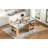 59.5"Kitchen Island With Extendable Dining Table-2058845407