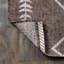 Tapis brun / beige Kinkade Tribal Diamond-810273357