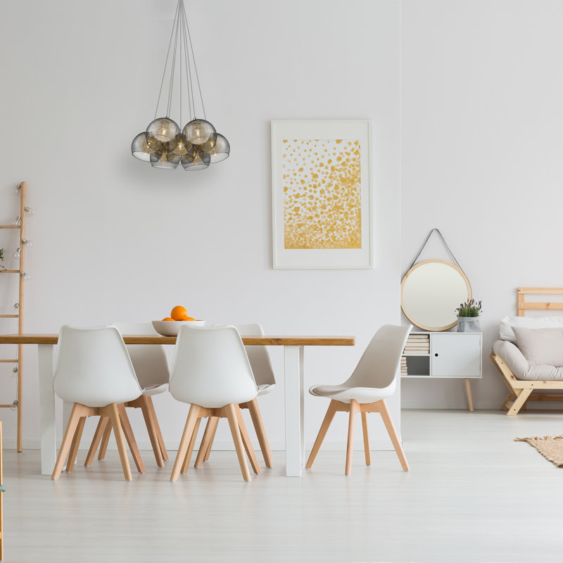 Theodore 7 - Light Metal Cluster Pendant