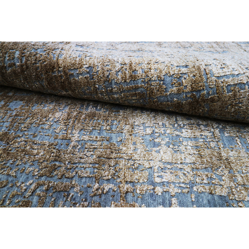 Area Rug in Gray, Rectangle 8' x 10'