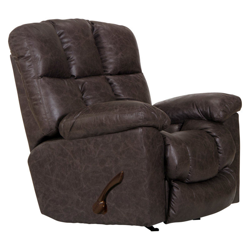 Fae Upholstered Recliner, Manual, Graphite