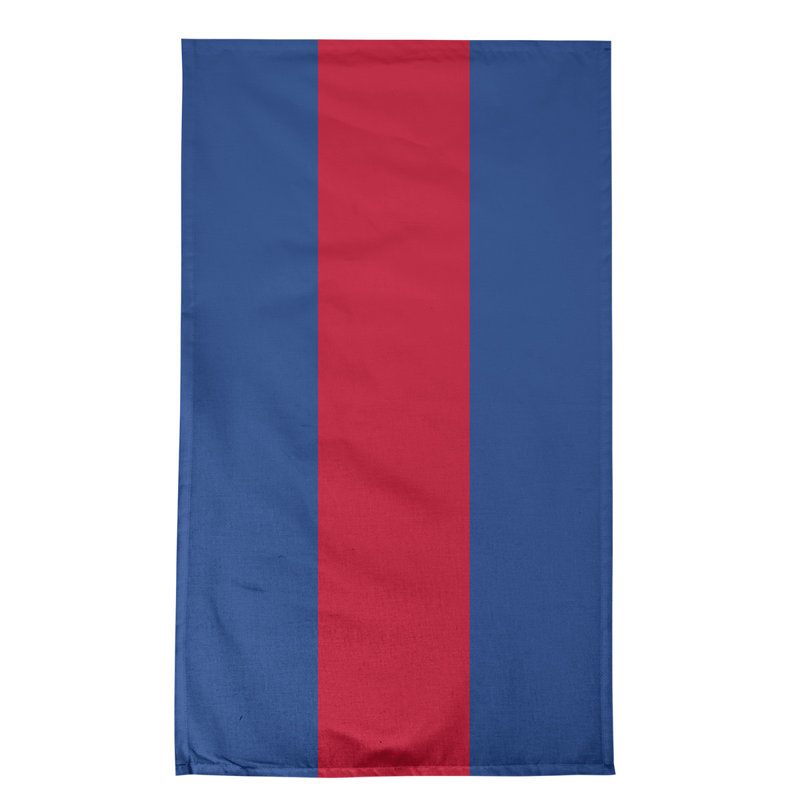 Stripe Tea Towel Kitchen Towel, Blue/Red/Blue Los Angeles Basketball, Cotton Blend