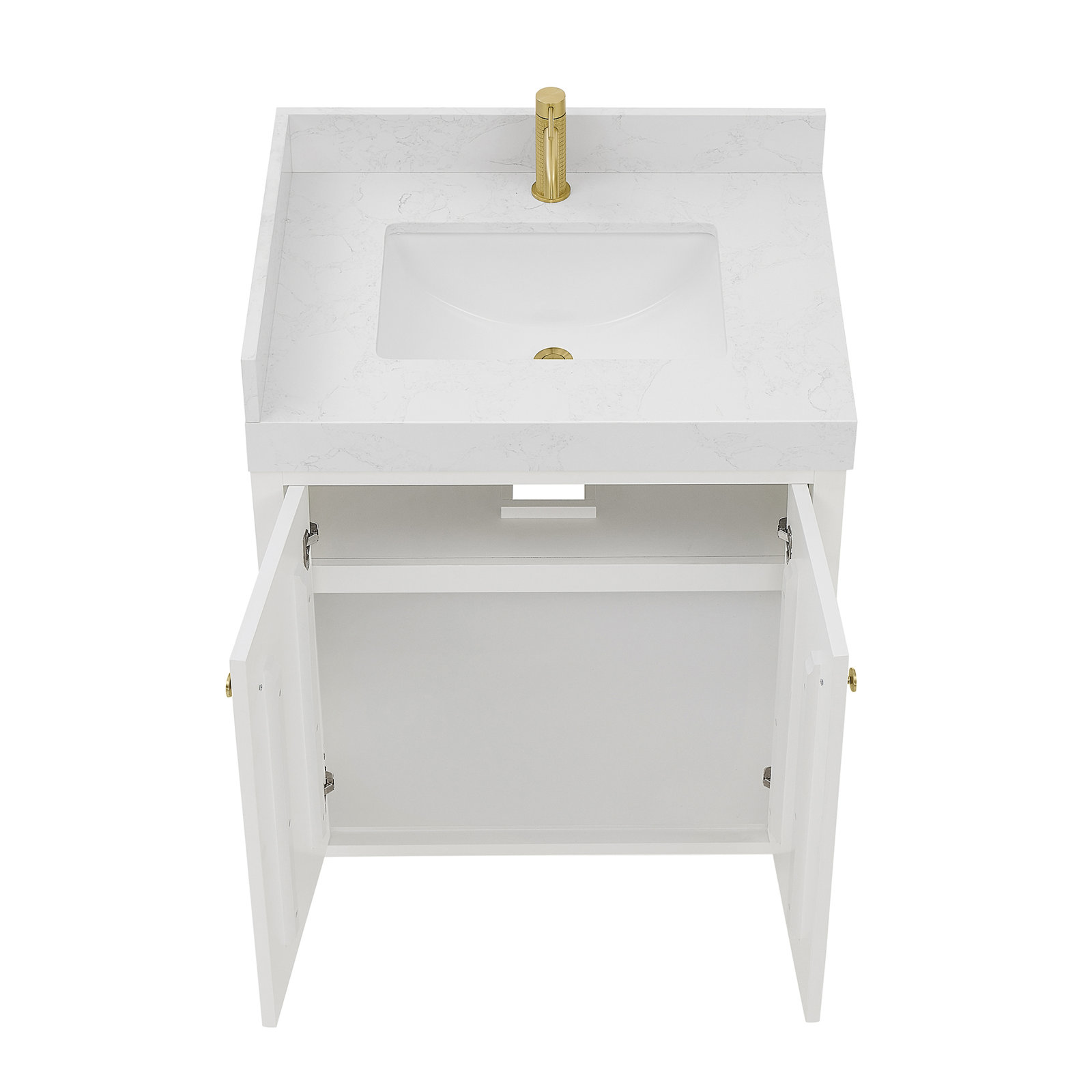 Thea 30" Single Bathroom Vanity, White