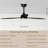 52" Dimmable Ceiling Fan with Remote Control, 3CCT Reversible DC Motor 6-Speed-2024747490-2024747489