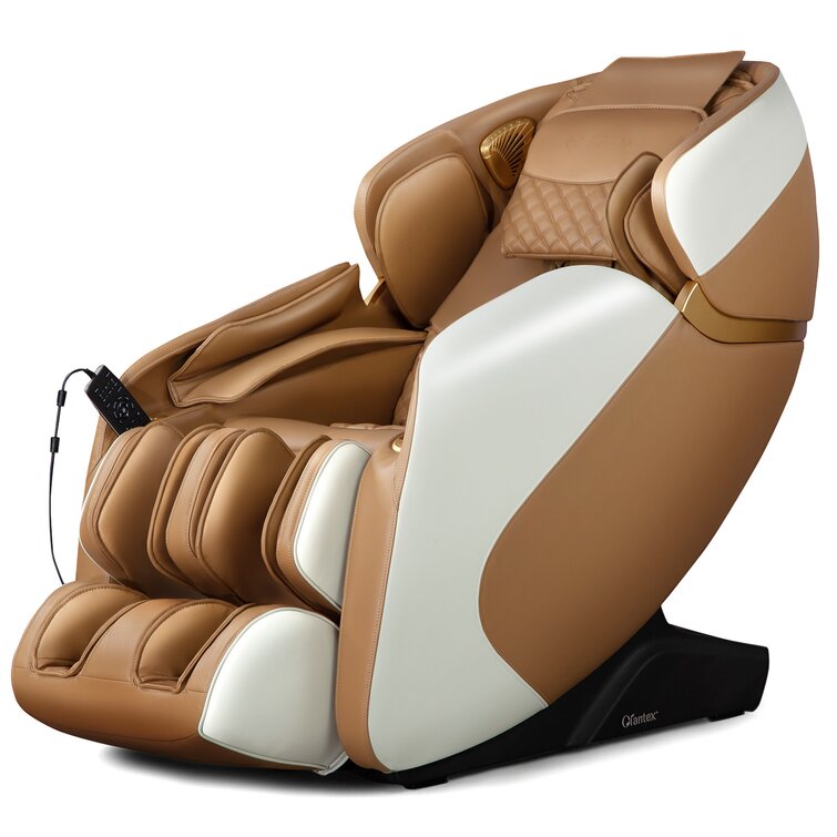 Inbox Zero Upholstered Heated Massage Chair & Reviews