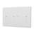 Modern Hall Stand, White, 124.0 x 82.7 x 13.8 inches | 100% Melamine Coated Particle Board, Thickness: 0.7 inches | Stylish & Functional Storage Solution for Entryways, Elegant Solid Color Design