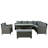 Exilda Wicker 7 - Person Patio Conversation Sets with Cushions-695867818