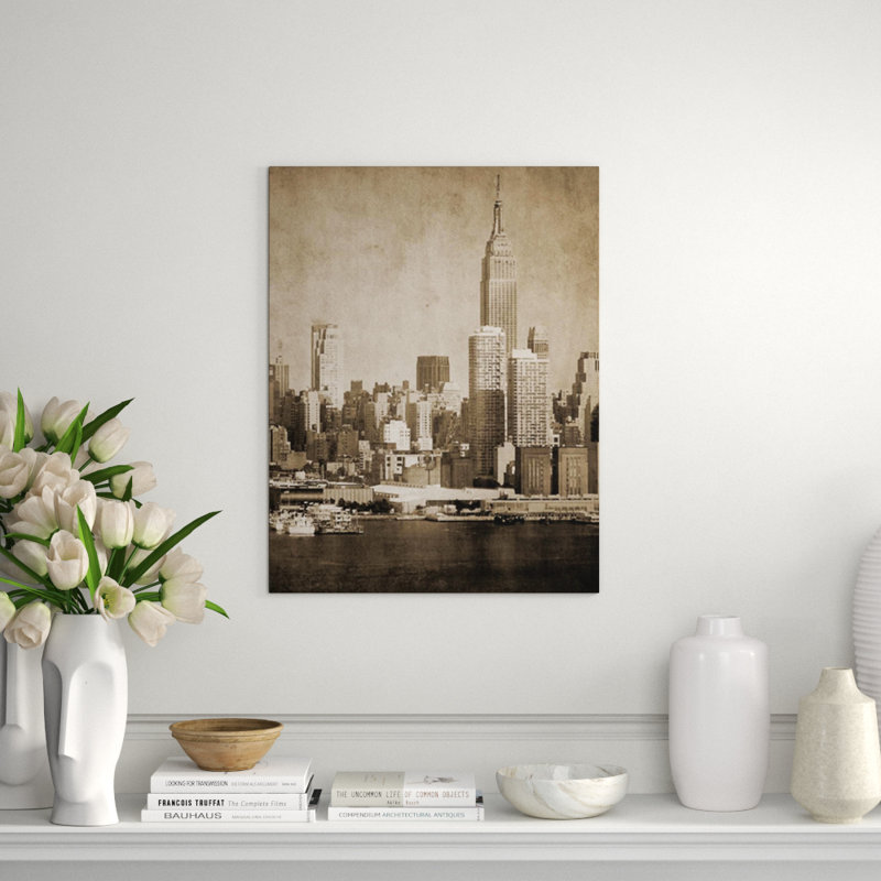 Grand Central City II Print by Sofia Fox, Glass Coat, 31" H x 24" W