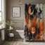Rideau de douche standard 1 pièce Kert Spooky Shapes-1716831748